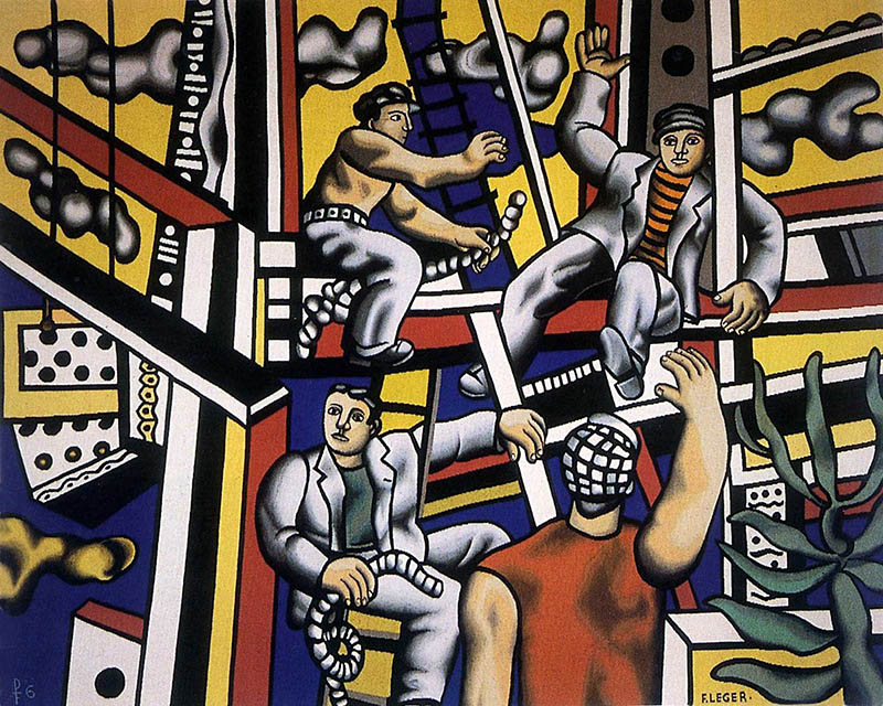 建筑工人 (1950), 费尔南·莱热 (1881,1955)