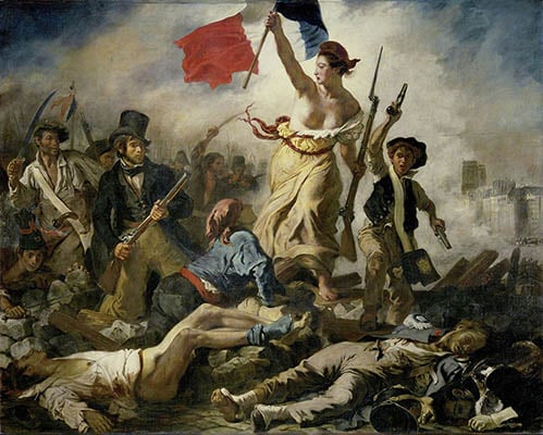 自由引导人民 (1830), 欧仁·德拉克罗瓦 (1798,1863)