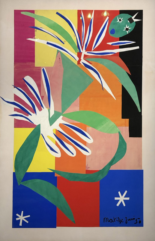 The Creole Dancer (1950) ,  Henri Matisse (1869 - 1954) ,  Musée Matisse, Nice, &copy; Photo Credit : Just-Travels.net / JustColor.net