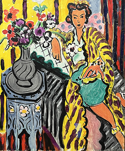 Odalisque a la robe persane jaune (1937), Henri Matisse (1869, 1954)