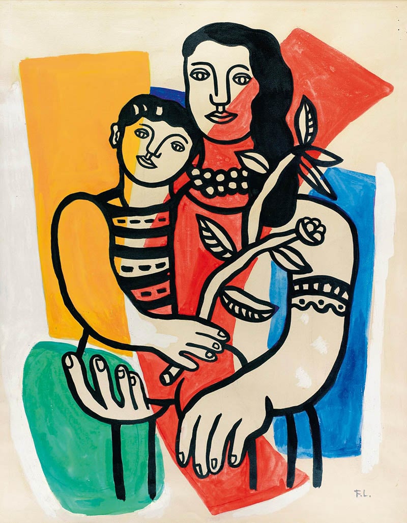 Mère et Enfant (1955), Fernand Léger (1881,1955)