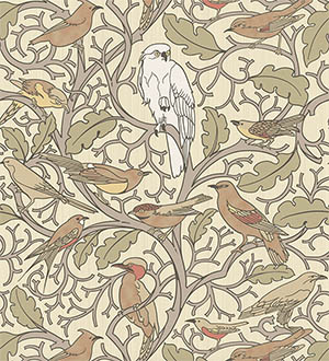 Pop Mob Scene (1927), Charles Francis Anneslay Voysey (1857, 1941)