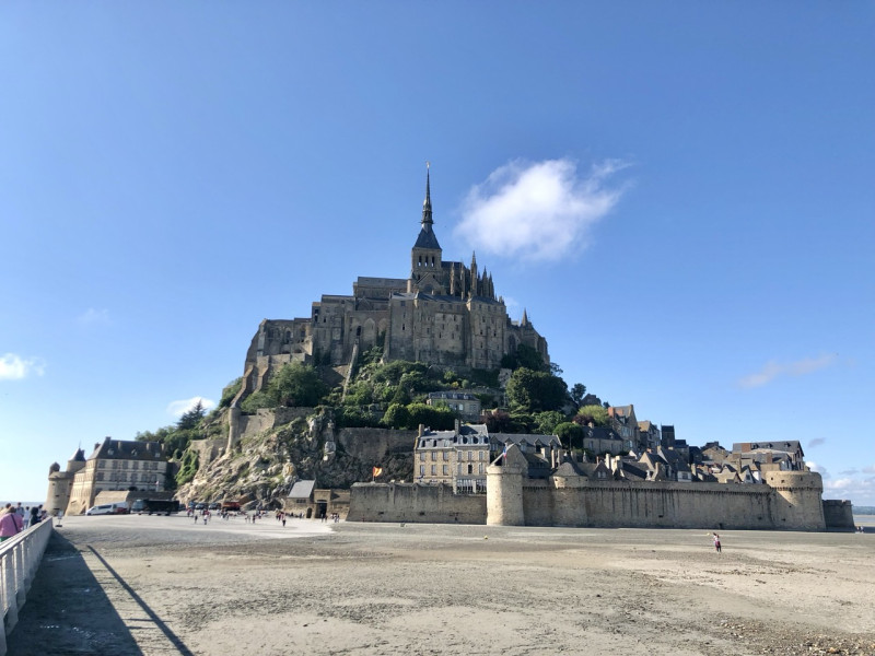 Le Mont Saint-Michel , France, &copy; Photo Credit : Just-Travels.net / JustColor.net