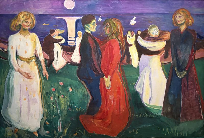 The Dance of Life (1899-1900) ,  Edvard Munch (1863 - 1944) ,  National Museum of Norway (Nasjonalmuseet), Oslo, Norway