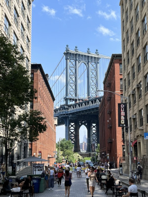The Manhattan Bridge from DUMBO – Brooklyn – New York City