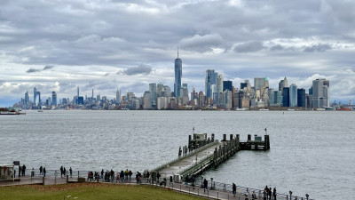 Manhattan vu depuis Liberty Island, New York City