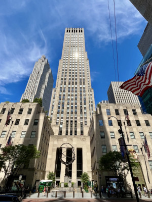 Rockefeller Center, New York City, &copy; Photo Credit : Just-Travels.net / JustColor.net