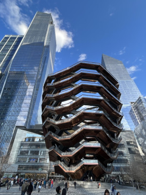 The Vessel, Hudson Yards, New York City, &copy; Photo Credit : Just-Travels.net / JustColor.net