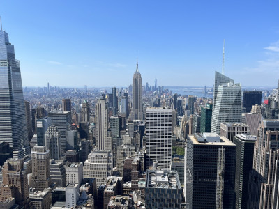 Manhattan from Top of the Rock, New York City