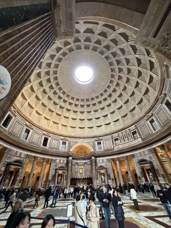 Pantheon, Rome, Italie, &copy; Photo Credit : Just-Travels.net / JustColor.net