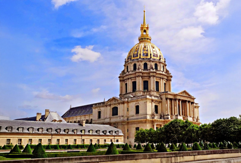 Les Invalides, Paris, France, &copy; Photo Credit : Just-Travels.net / JustColor.net