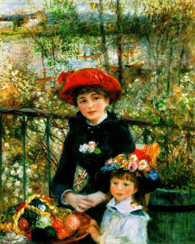 Les Deux Soeurs (1881), Auguste Renoir (1841,1919)