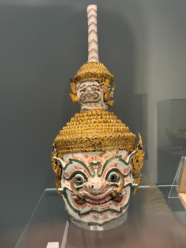 Masque de danse, Thaïlande (vers 1850–1900) ,  Victoria and Albert Museum, London, United Kingdom