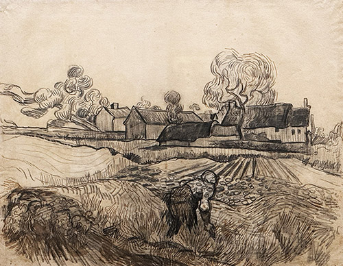 La ferme du Père Éloi (1890), Vincent Van Gogh (1853,1890)