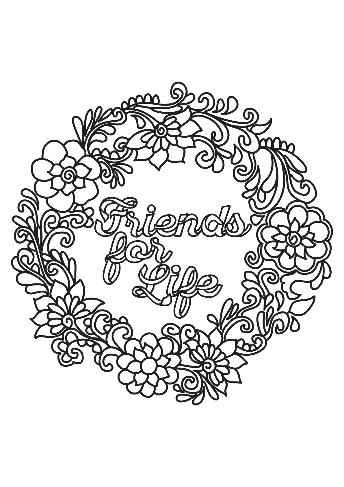 Free book quote - 8 (Printable Positive and inspiring quotes Coloring Page for adults)