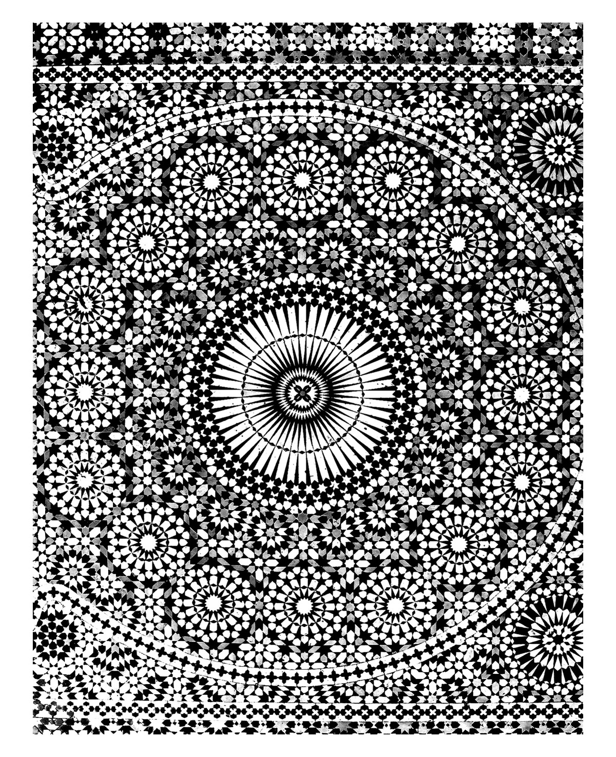 Oriental mosaique mekhnes - Image with : Arab, Symmetry