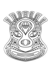 African mask 2