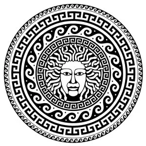 Medusa Greek circle 1