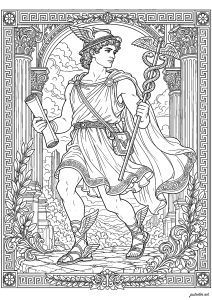 Hermes, messenger of the Greek gods