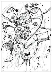 On the thread of life urielle