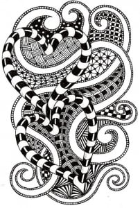 Zen Anti Stress To Print Curves Tunels And Hearts