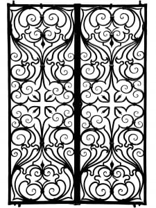 Gate Italy 17th Century 1