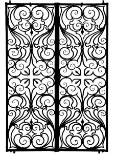 Gate italy 17th century 1