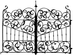 Gate Italy 17th Century 2