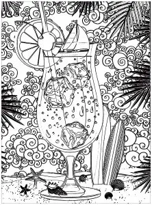 Cocktail at the sun !