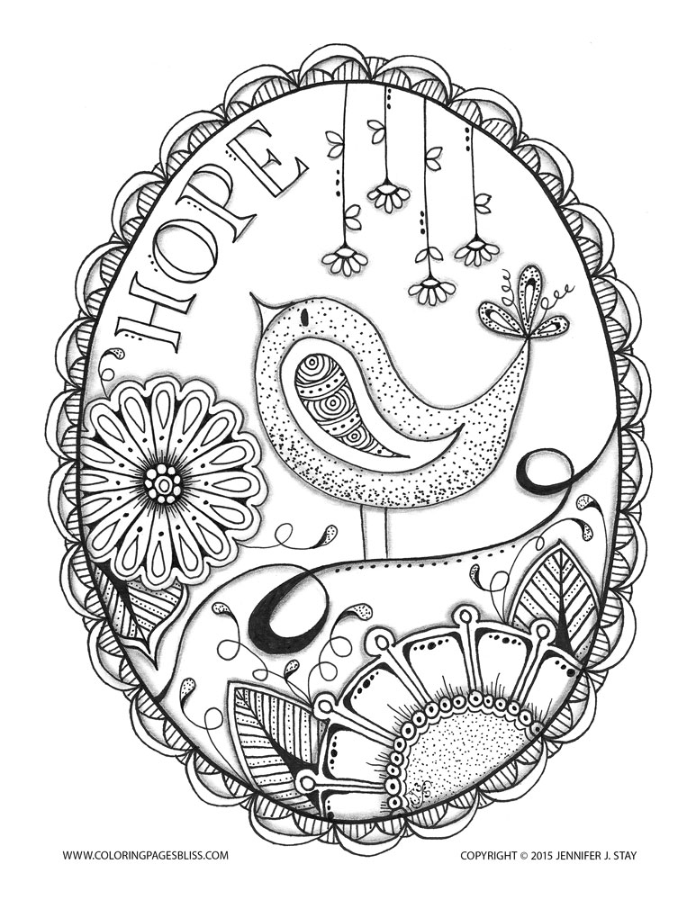 Anti stress jennifer 5  Anti stress Adult Coloring Pages  Page 3