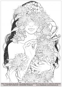 Coloring beauty and nature edward ramos 5