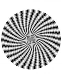 Coloring difficult optical illusion 1