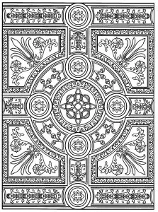 Zen anti stress to print parquet patterns