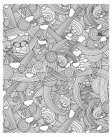coloring-adult-zen-anti-stress-to-print-rainbows (Anti-stress / Zen Coloring Page)