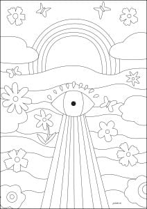 Coloring page : Anti-stress / Zen - 2