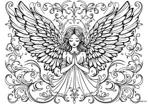 Expressions of peace and serenity