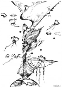Soul (Anti-stress / Zen Coloring Page)