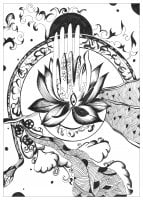Peace (Anti-stress / Zen Coloring Page)