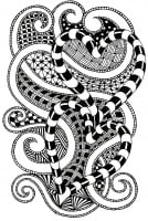 coloring-pages-adults-zen-anti-stress-curves-tunels-and-hearts (Anti-stress / Zen Coloring Page)
