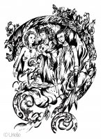 Trinité (Anti-stress / Zen Coloring Page)