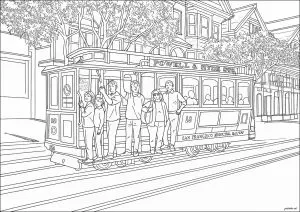 The San Francisco streetcar