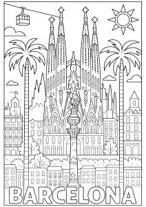 Barcelona and its landmarks