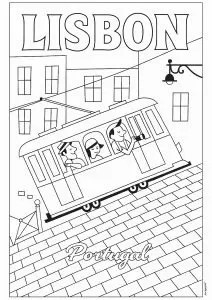 Lisbon and the famous Tramway 28