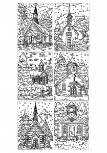 coloring-architecture-winter-church