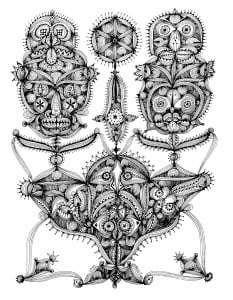 Art brut by Marc Lamy (Coloring Page)