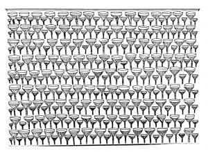 Difficult coloring page for adult, made with a picture by Marco Raugei (Art Brut Coloring Page)