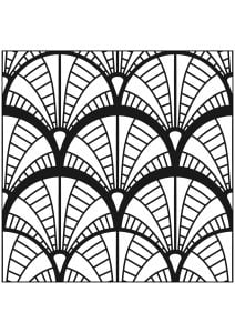 Art Deco motifs inspired by New York