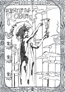 Coloriang Art Nouveau By Valentin