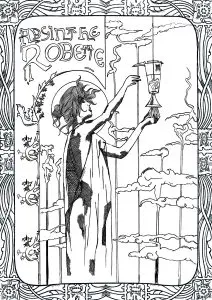 Coloriang art nouveau by valentin