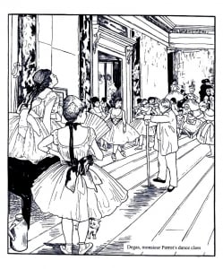 Edgar Degas   Dance Class